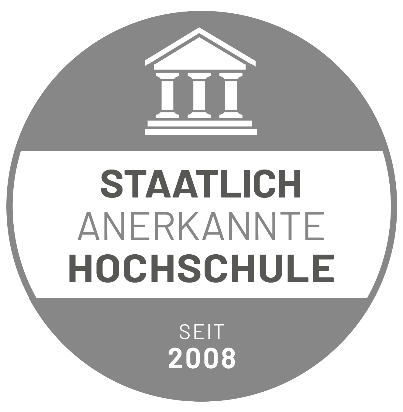 Siegel - Staatlich anerkannte Hochschule