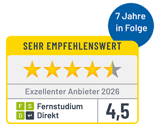 Siegel - 7 Jahre in Folge sehr Empfehlenswert